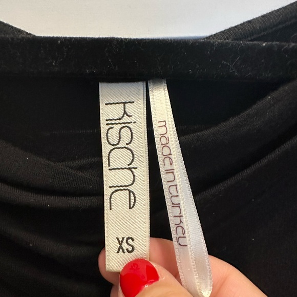 Kische Black Short Sleeve Top - Picture 2 of 5